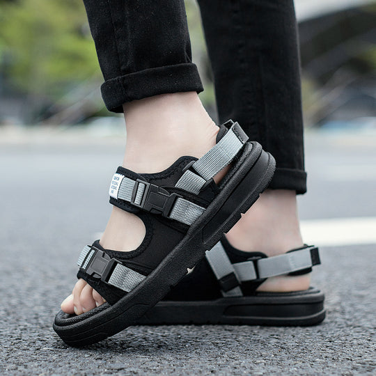 Damen Sportliche Trekking Sandalen EB