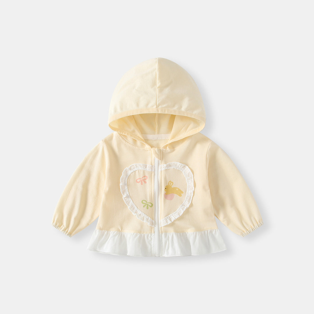 Unisex nan leichte Kapuzen-Sonnenschutz-Windjacke mit elastischen Bündchen EB