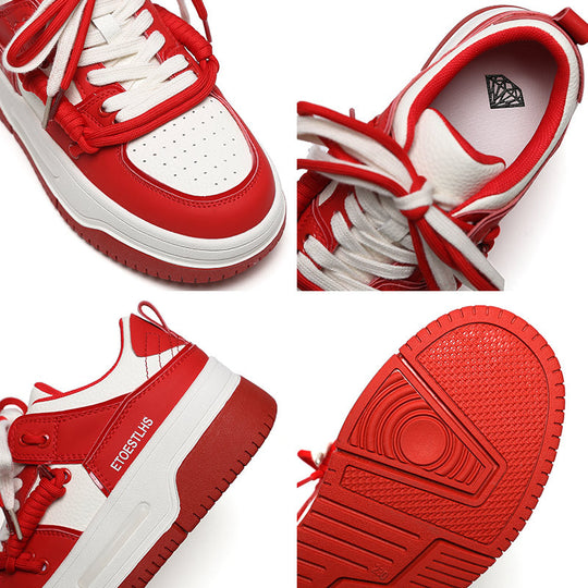 Damen Plattform-Sneaker mit modischem Design und komfortabler Profilsohle EB