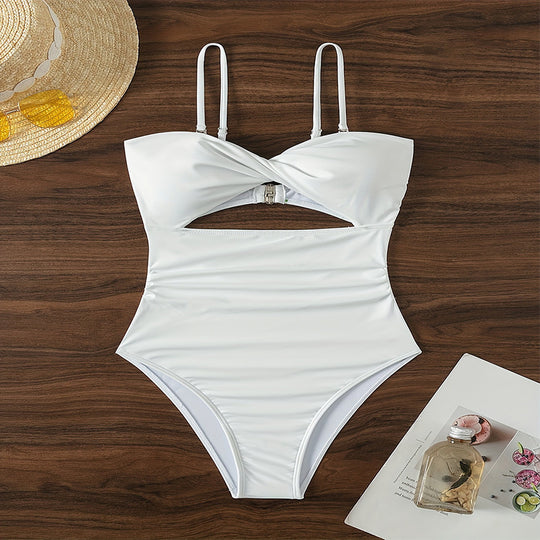 Damen Cut-Out Badeanzug EB