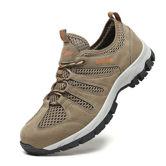 Damen Sportliche Outdoor-Sneaker mit atmungsaktivem Obermaterial und rutschfester Sohle EB