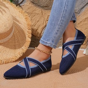 Damen Stilvolle und bequeme Ballerinas EB