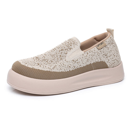 Damen Sportliche Halbschuhe mit elastischem Einstieg und Komfortsohle EB