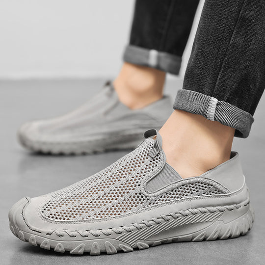 Damen Atmungsaktive Slip-On Sneakers mit Ergonomischem Design EB