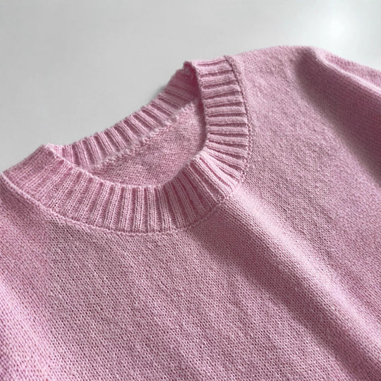 Damen lässiger Oversized Pullover EB