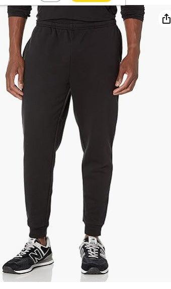 Herren nan komfortable Relax-Jogginghose mit elastischem Komfortbund, schmal zulaufendem Bein und gerippten Knöchelbündchen EB