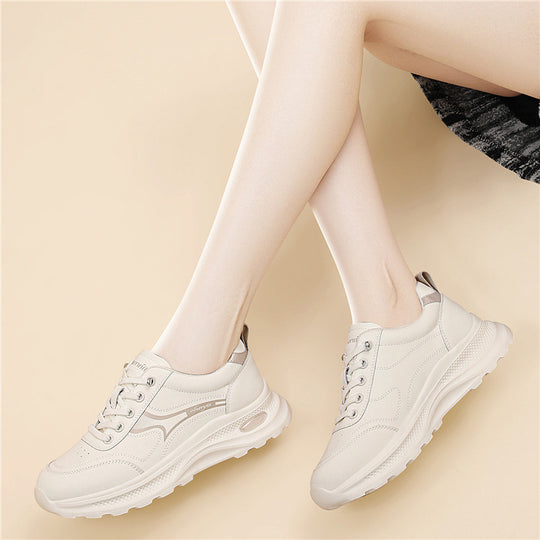 Damen Moderne Komfort-Sneaker mit dämpfender Laufsohle EB