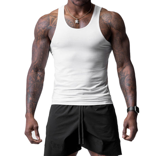 Herren Sportliches Tanktop und Shorts Set EB