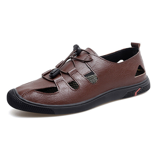 Herren Atmungsaktive Freizeit-Schuhe mit flexibel einstellbarem Schnürsystem EB
