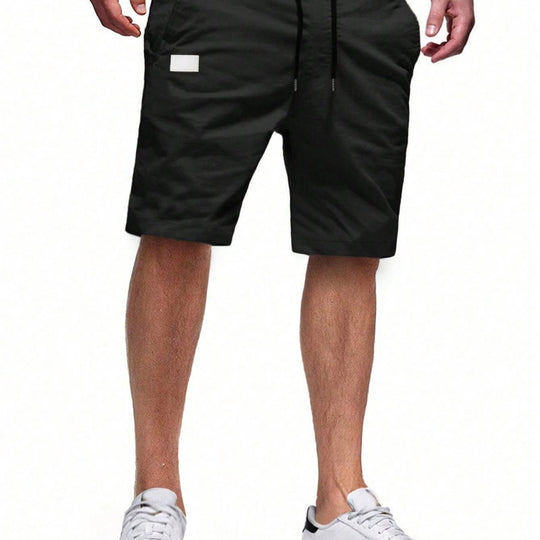 Herren bequeme Sport Shorts mit praktischen Taschen und elastischem Bund EB