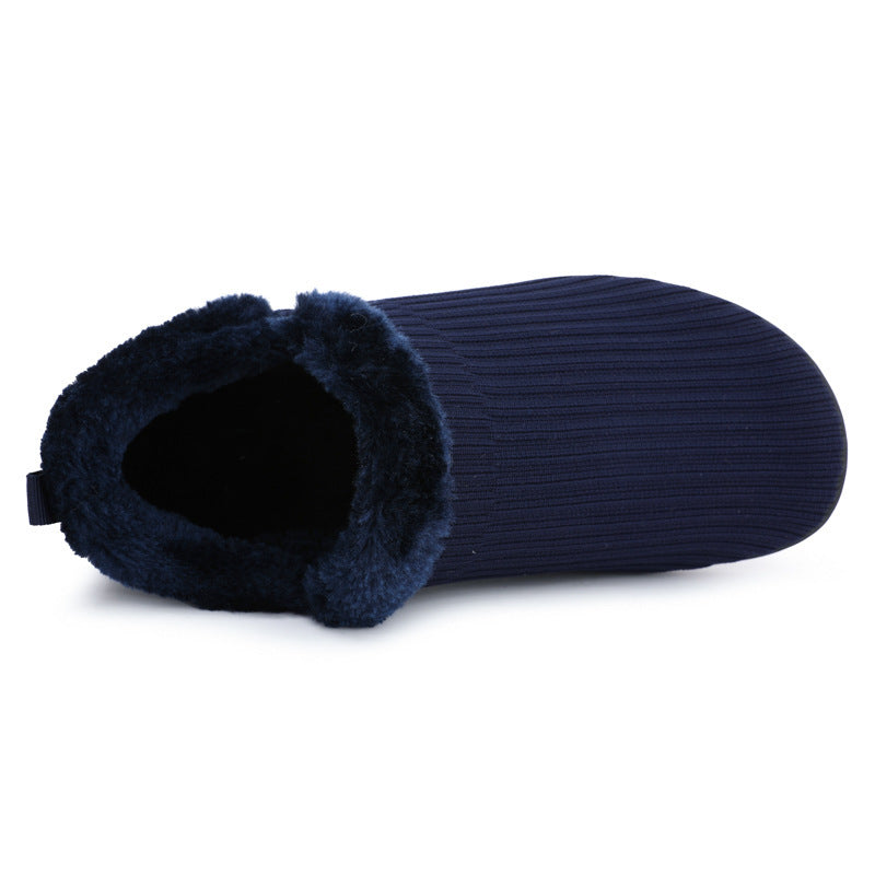 Damen Hausschuhe mit warmem Fleecefutter und rutschfester Sohle EB