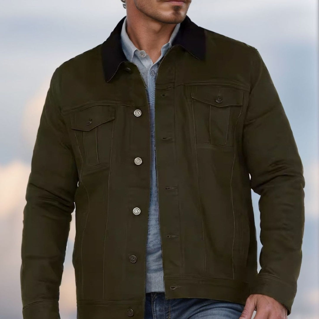 Herren Casual-Style Arbeitsjacke EB