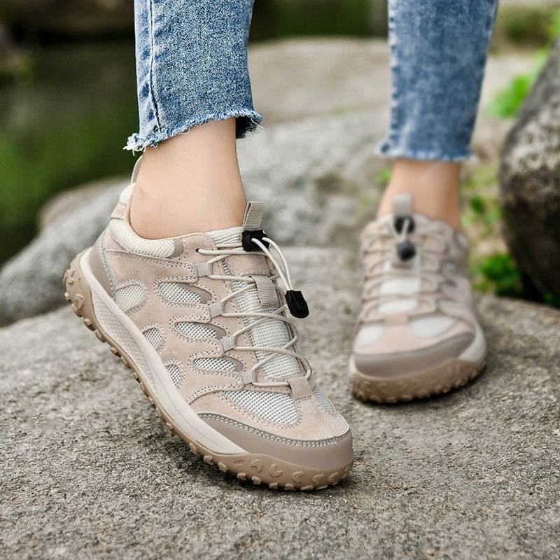 Damen Sportliche Trail-Schuhe mit Schnellschnürsystem und rutschfester Sohle EB