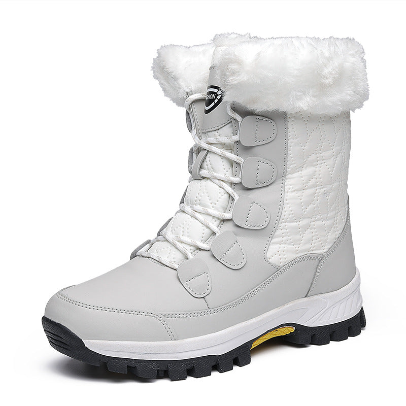Damen Winterstiefel mit isolierendem Futter und rutschfester Sohle EB