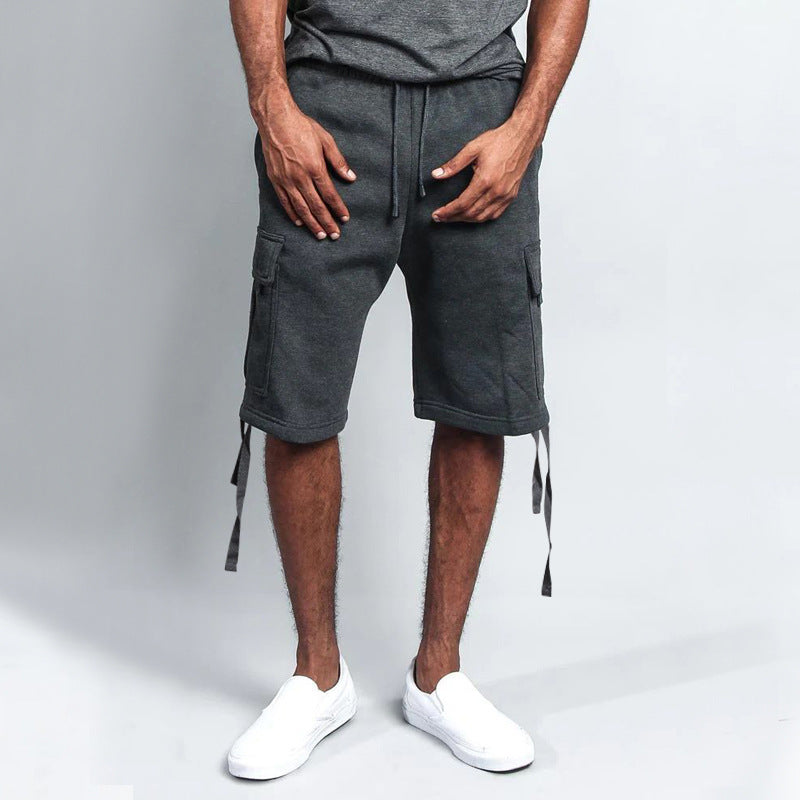 EB | Gerade Shorts mit mehreren Taschen