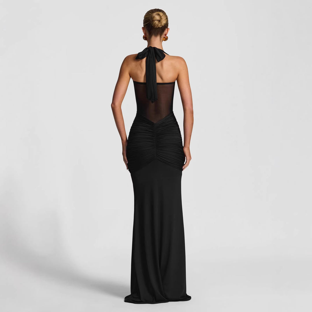 Damen Elegantes Abendkleid mit figurbetontem Schnitt und raffinierten Drapierungen EB