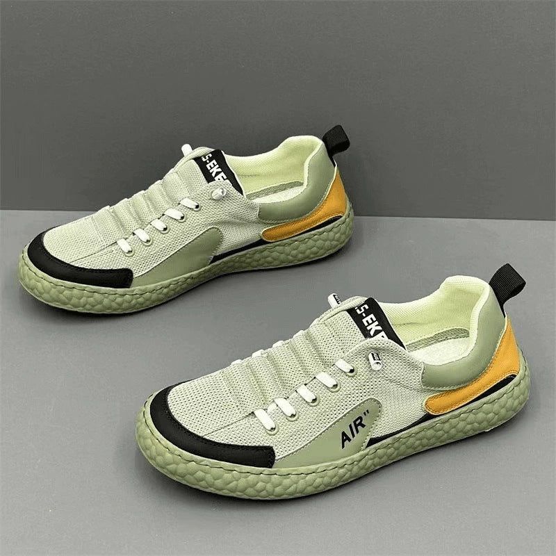 Damen Atmungsaktive Sneakers mit anti-rutsch Sohle und flexibler Dämpfung EB