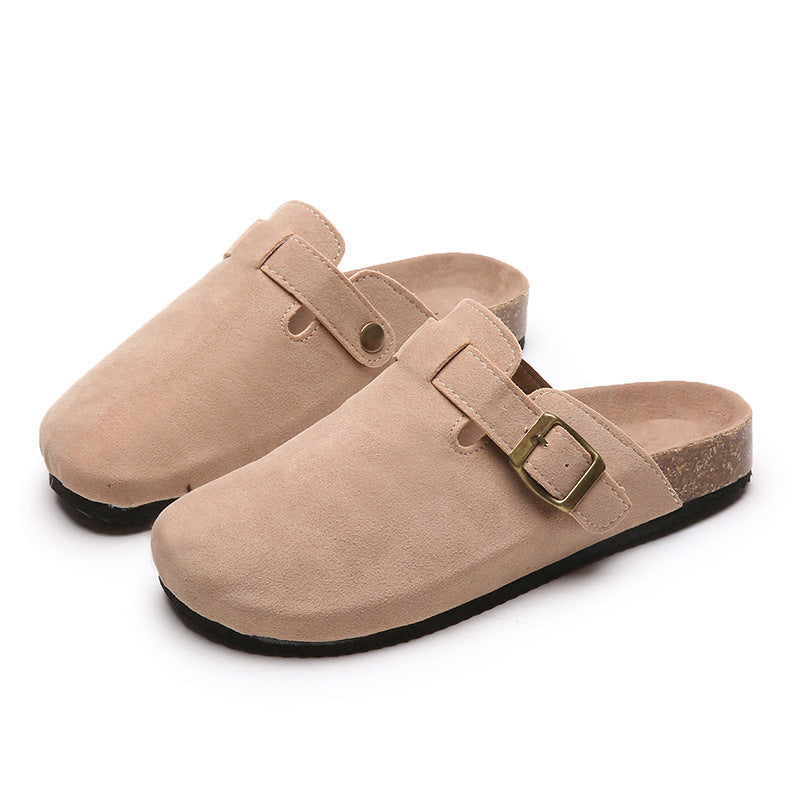 Damen Clogs mit modischem Riemchendesign und anatomischem Fußbett EB