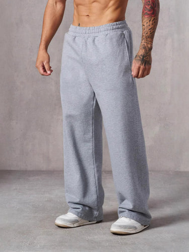 Herren Baggy Jogginghose mit elastischem Bund und seitlichen Taschen EB