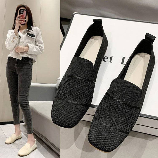 Damen Bequeme und atmungsaktive Slipper EB