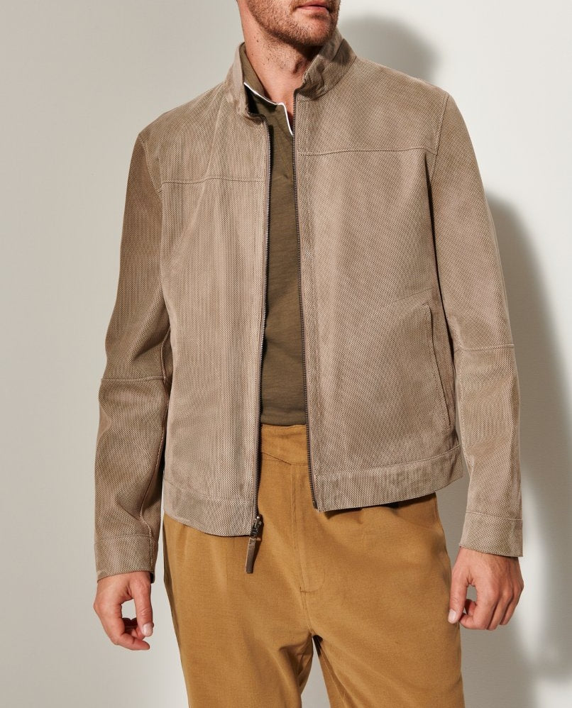 Herren jacke im modernen Schnitt mit strukturiertem Obermaterial EB