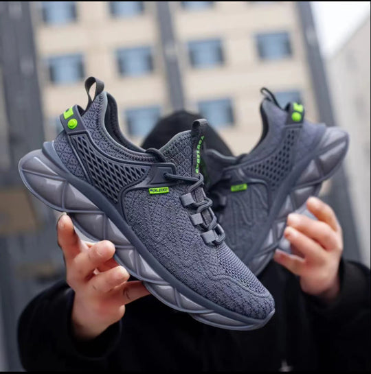 Damen Sportliche Mesh-Laufschuhe mit ergonomischer Dämpfung EB