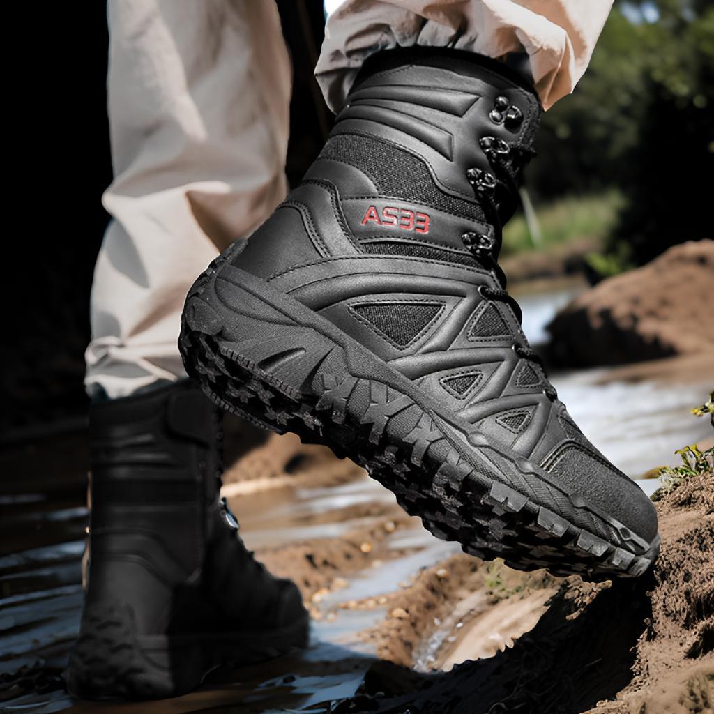 Herren Tactical Stiefel mit robustem Design und hoher Knöchelunterstützung EB