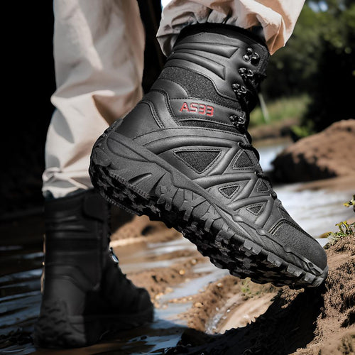 Herren Tactical Stiefel mit robustem Design und hoher Knöchelunterstützung EB