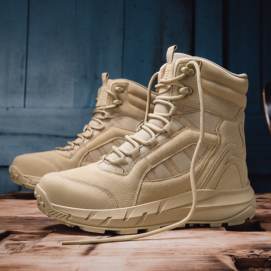 Herren Hohe Outdoor-Wanderschuhe mit rutschfester Sohle und atmungsaktivem Obermaterial EB