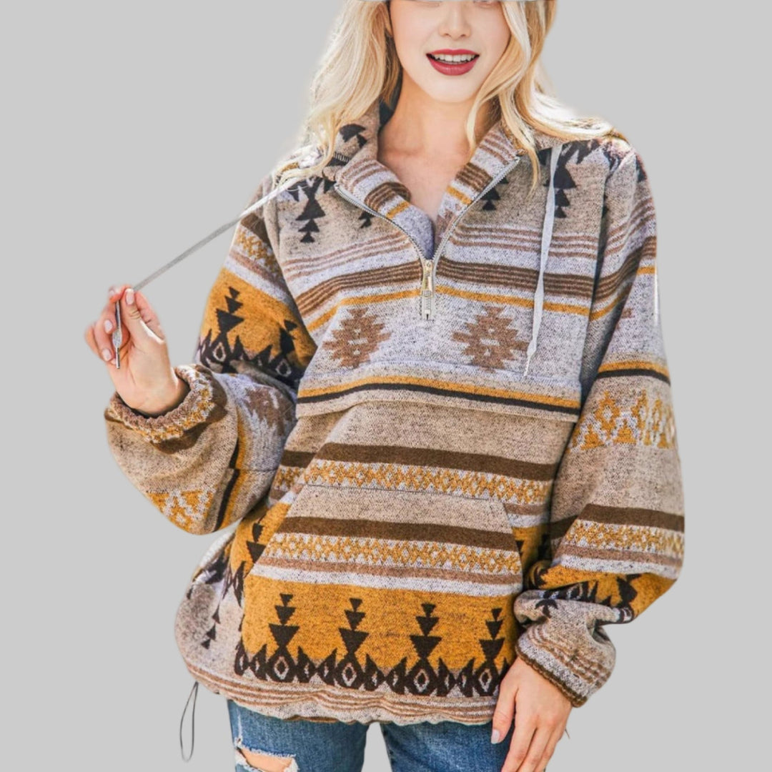 EB | Hoodie mit Einzigartigem Muster