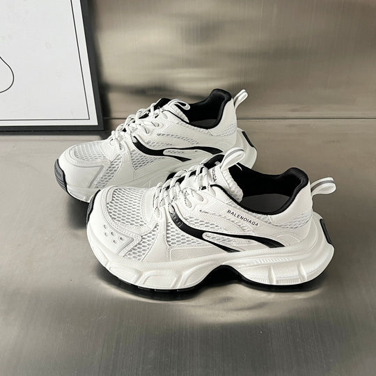Damen Sportliche Chunky Sneakers mit atmungsaktivem Mesh und innovativem Dämpfungssystem EB
