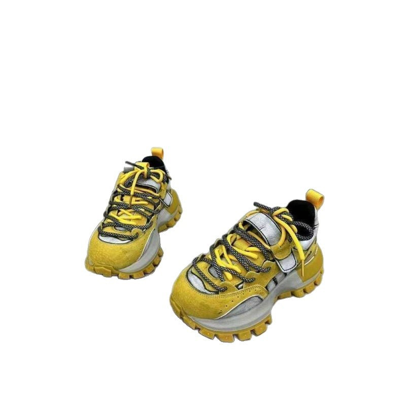 Damen Sportliche Sneaker mit rutschfester Profilsohle und atmungsaktivem Obermaterial EB