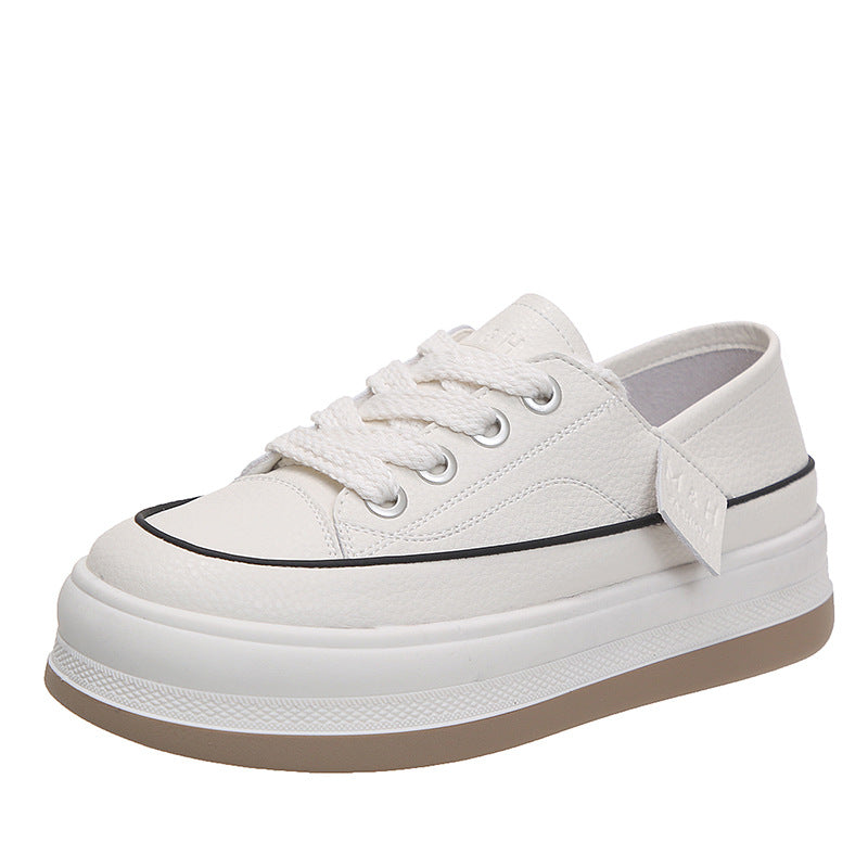 Damen Bequeme Sneaker mit Plateau-Sohle EB