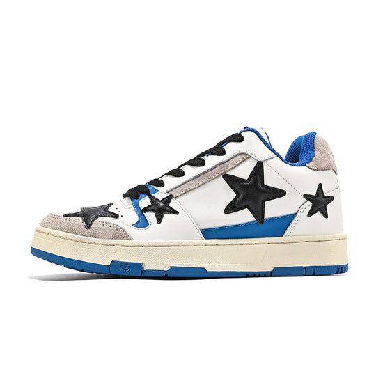Damen Sneakers mit trendigem Sternen-Design und dämpfender Sohle EB