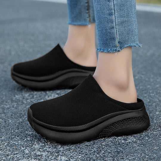 Damen Bequeme und flexible Clogs mit rutschfester Sohle EB