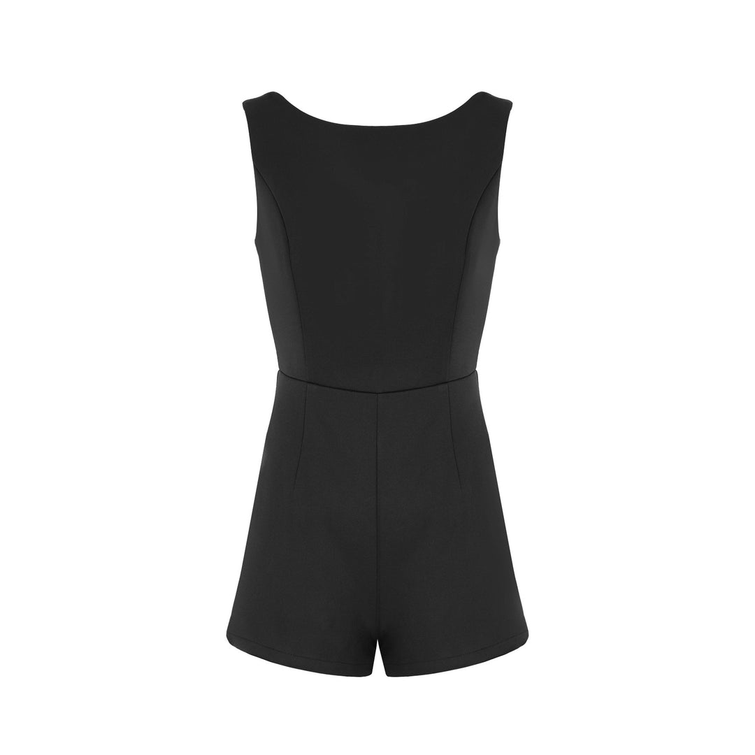 Damen Eleganter Jumpsuit mit figurbetonendem Schnitt und raffinierten Details EB