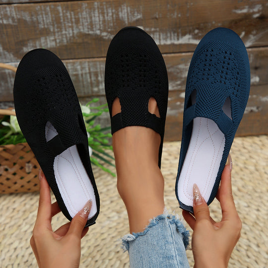 Damen Atmungsaktive Ballerinas mit innovativem Netzdesign EB