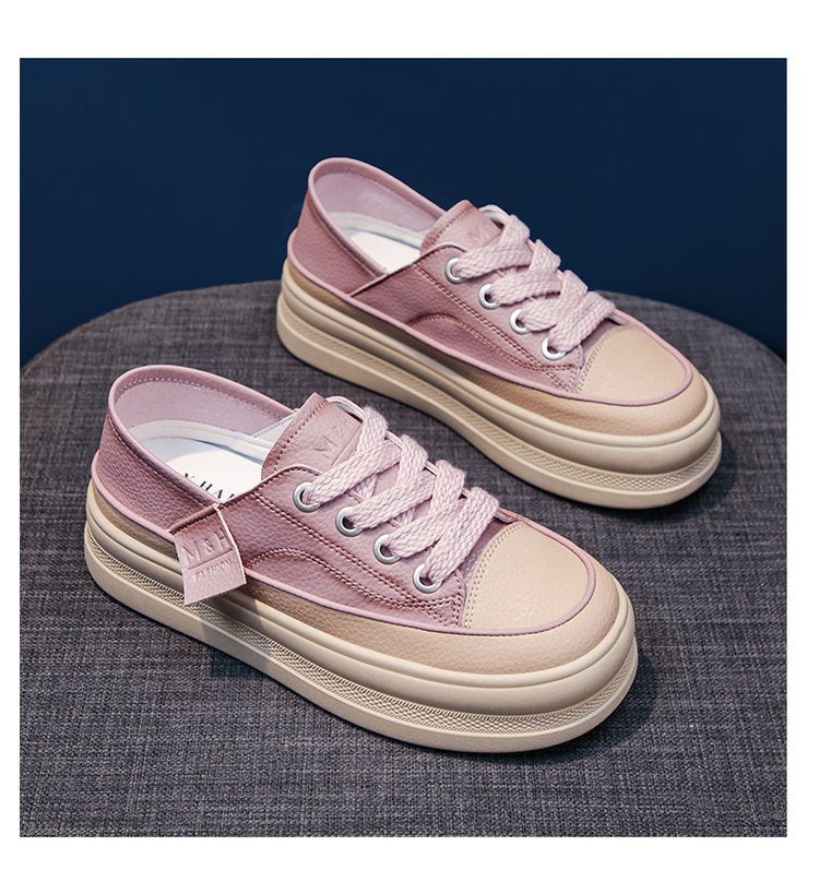 Damen Sportliche Sneakers im modernen Low-Top Design mit strapazierfähiger Sohle EB