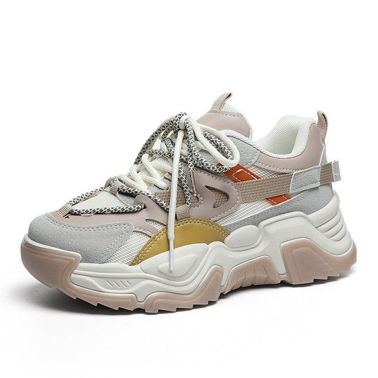 Damen sportliche Sneakers mit ergonomischer Dämpfung und atmungsaktiver Obermaterialstruktur EB