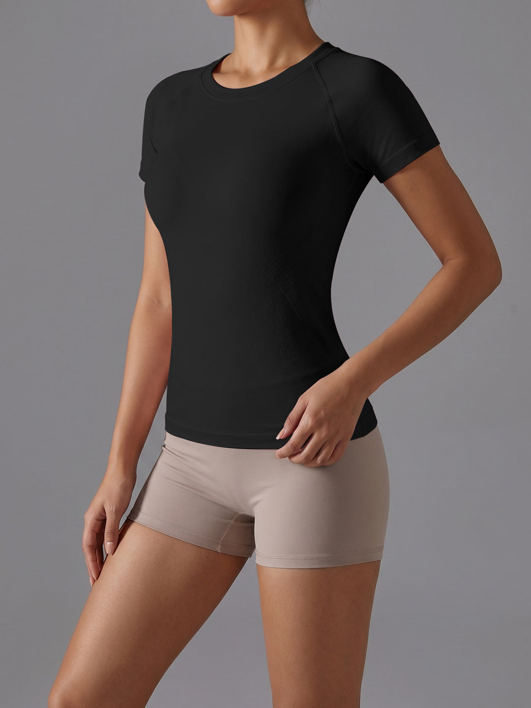 Damen Funktionsshirt mit körperbetonter Passform EB
