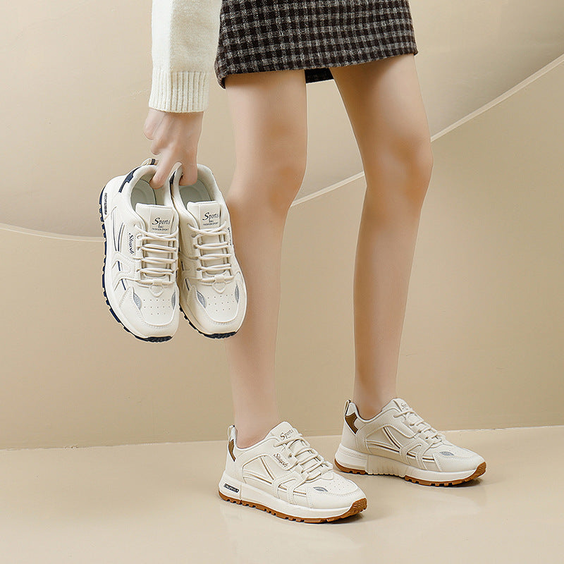 Damen Atmungsaktive Fitness-Sneaker mit stoßdämpfender Sohle EB