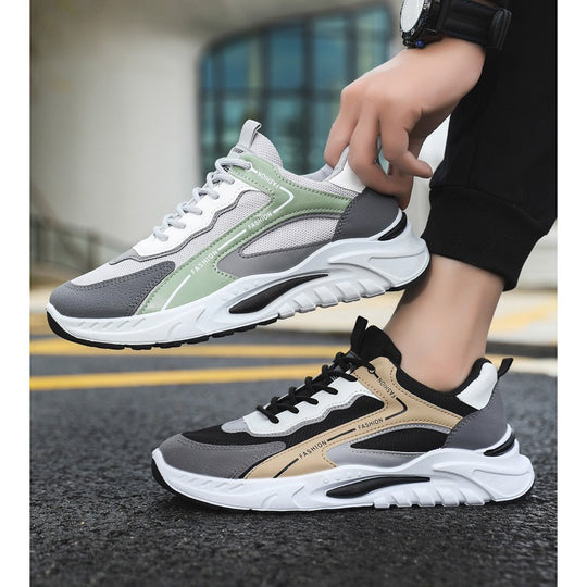 Herren Atmungsaktive Lauf-Sneakers mit dämpfender Sohle EB