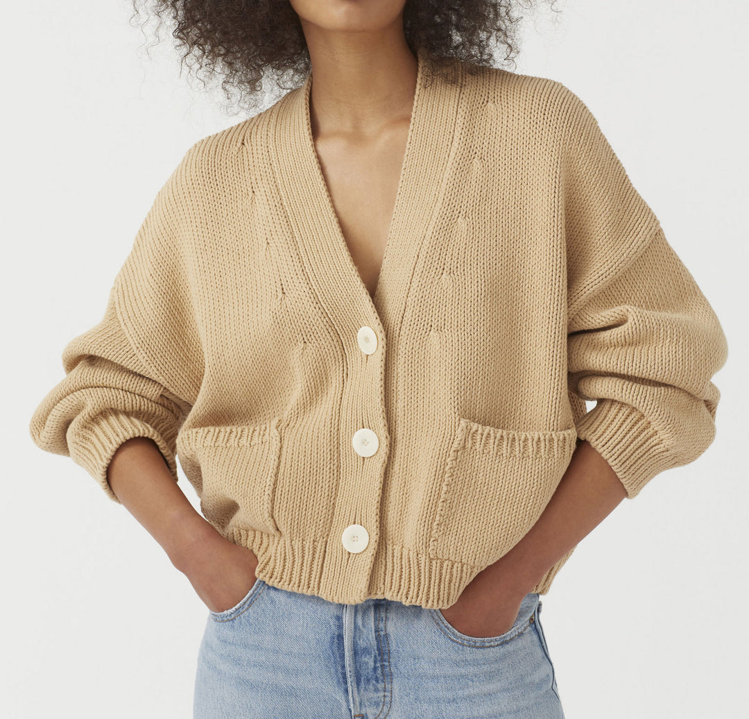 Damen Strickjacke mit praktischen Taschen EB