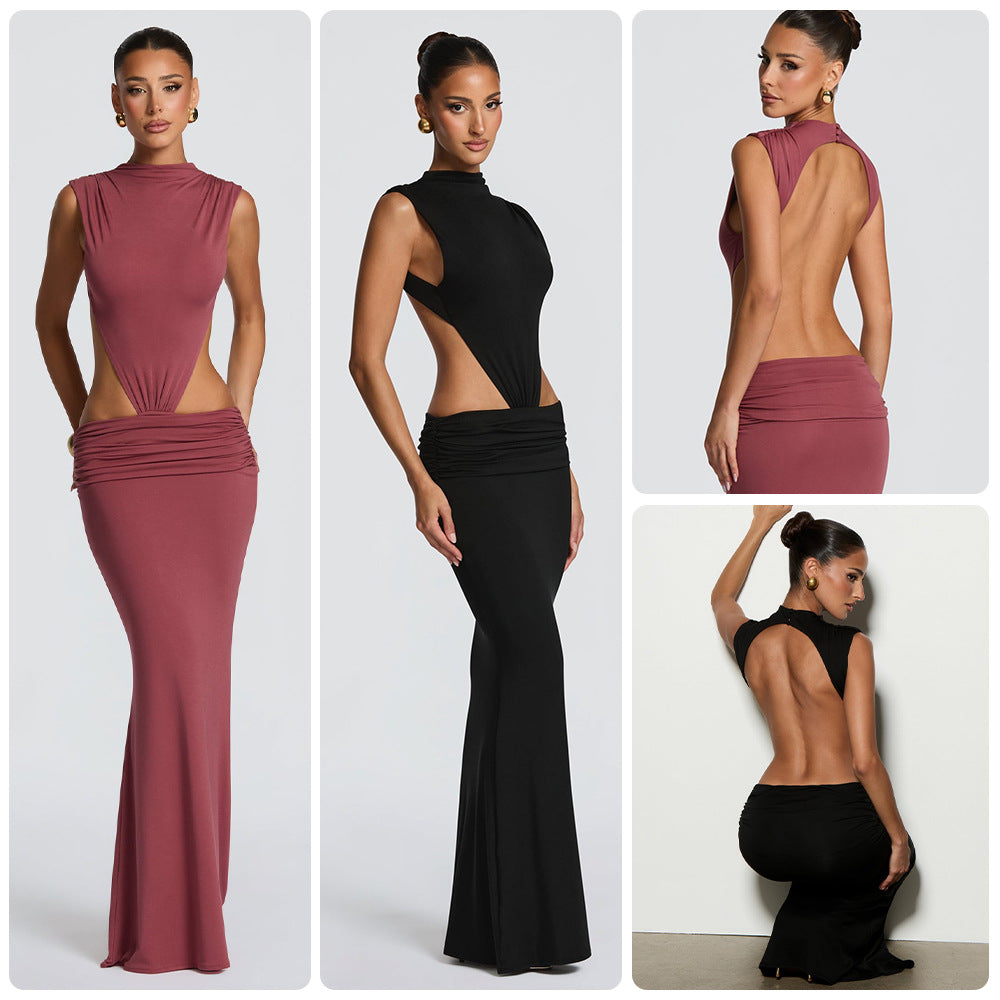Damen Elegantes Abendkleid mit raffinierten Cut-Out-Details und figurbetontem Schnitt EB