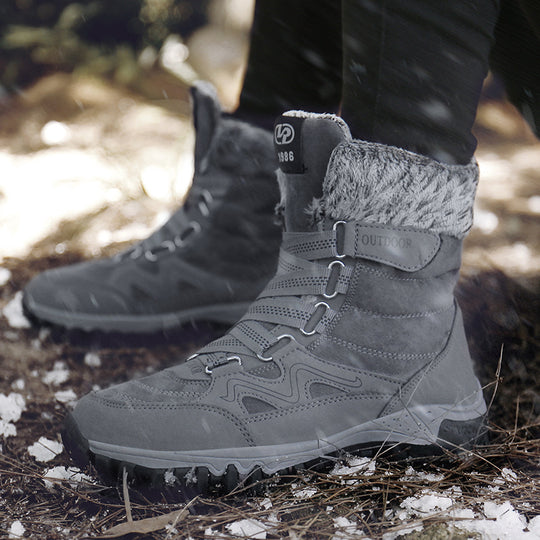 Damen Outdoor-Winterstiefel mit rutschfester Sohle und isolierendem Innenfutter EB