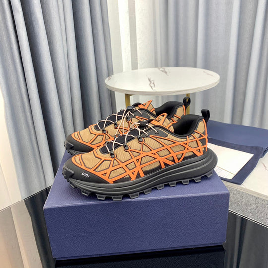 Damen Sportliche Trekking Sneakers mit innovativer Dämpfungstechnologie und rutschfester Außensohle EB