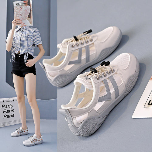Damen Atmungsaktive Freizeit-Sneaker mit rutschfestem Profil EB