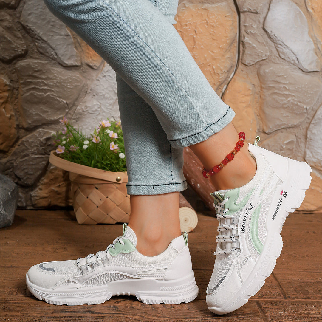 Damen Sneakers mit atmungsaktiver Mesh-Oberfläche und innovativem Dämpfungssystem EB