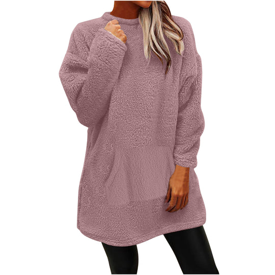 Damen Kuscheliger Oversize-Pullover EB