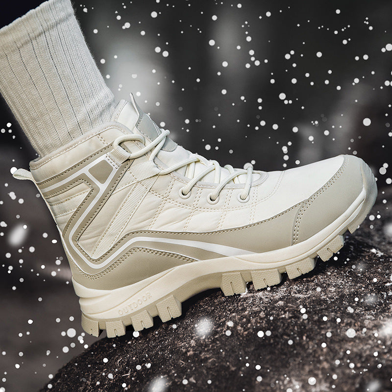 Herren Multifunktionale Wanderstiefel mit hohem Knöchelschutz und rutschfester Sohle EB